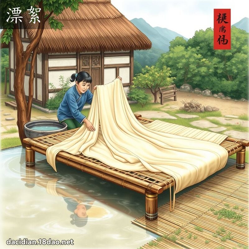 漂絮 - 国语大辞典配图
