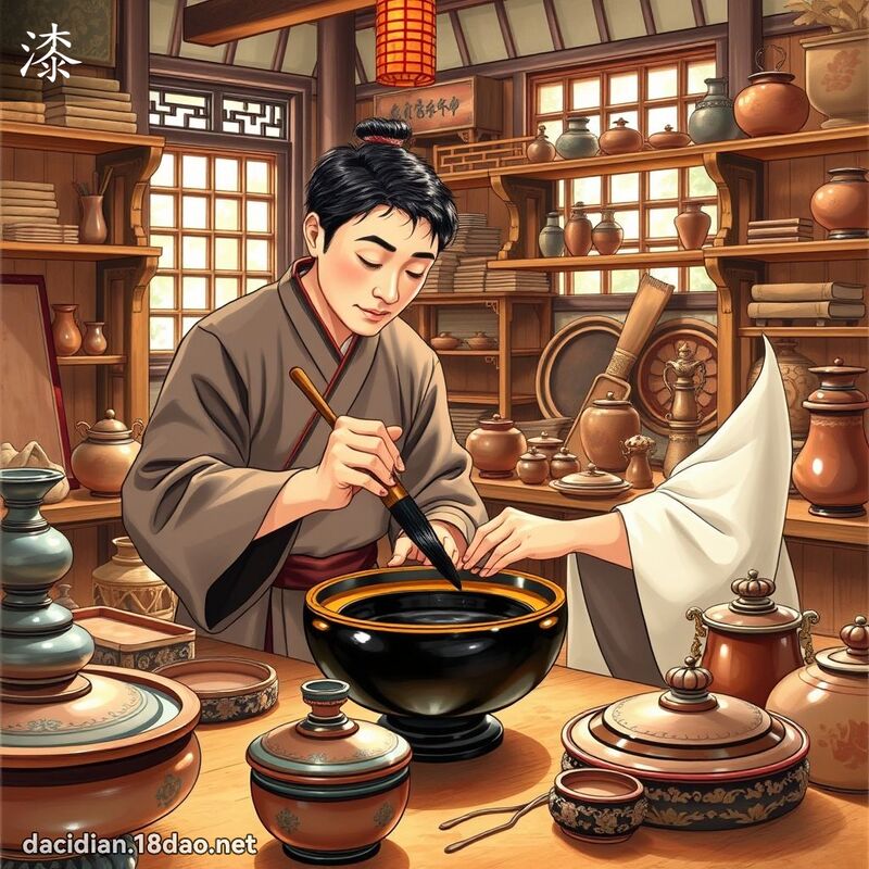 汉字: 漆 (多音字)