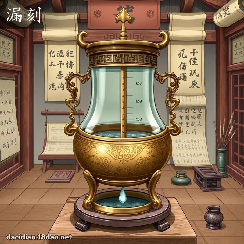 漏刻 - 国语大辞典配图