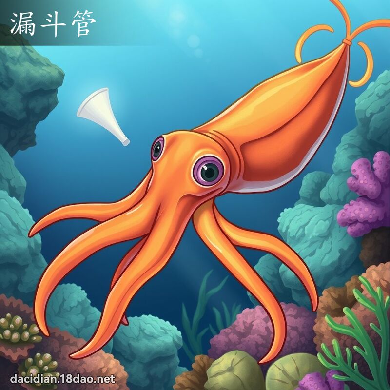 漏斗管 - 國語大辭典配圖