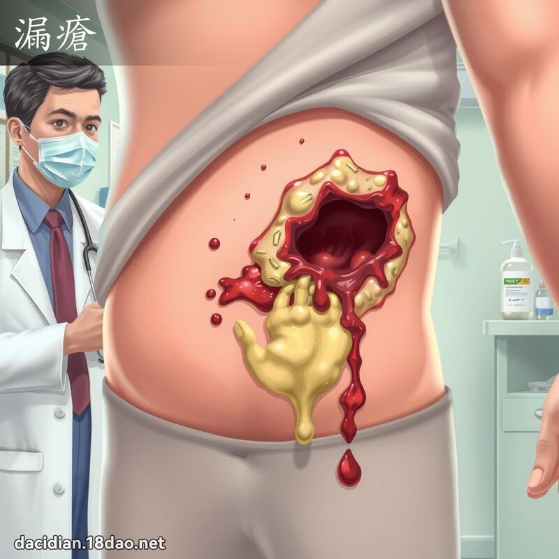 漏瘡 - 國語大辭典配圖