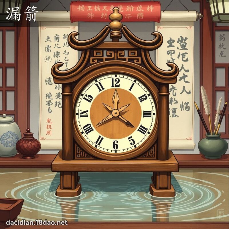 漏箭 - 國語大辭典配圖