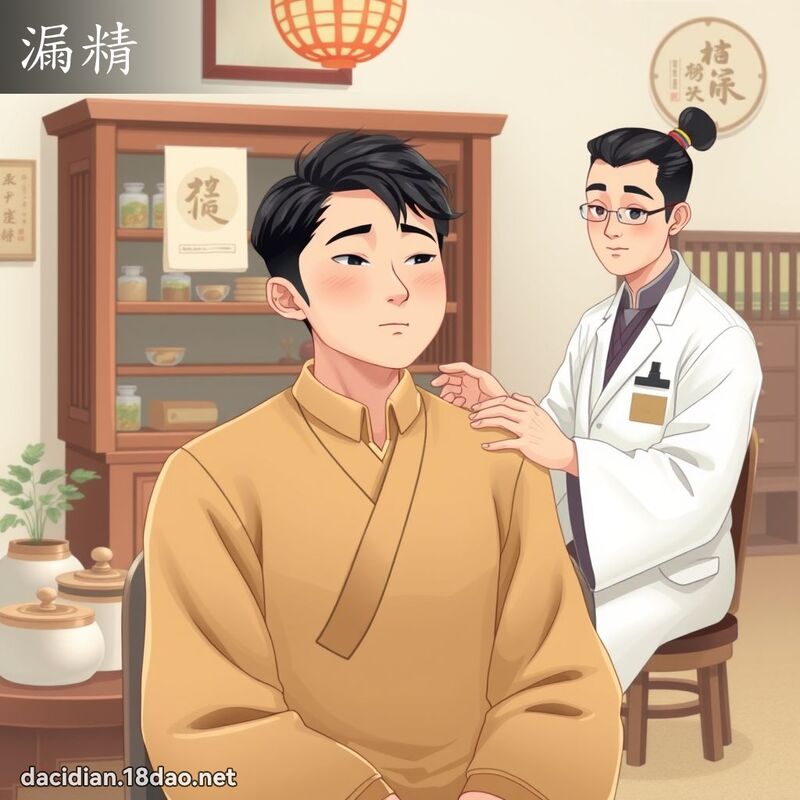 漏精 - 国语大辞典配图
