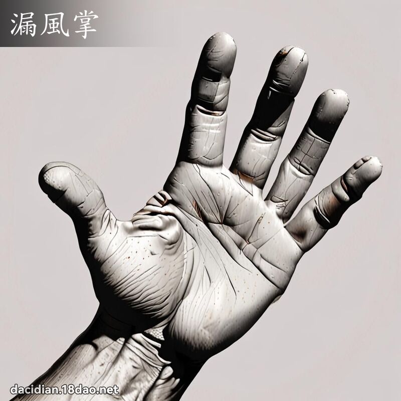漏風掌 - 國語大辭典配圖