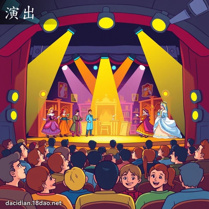 演出 - 国语大辞典配图