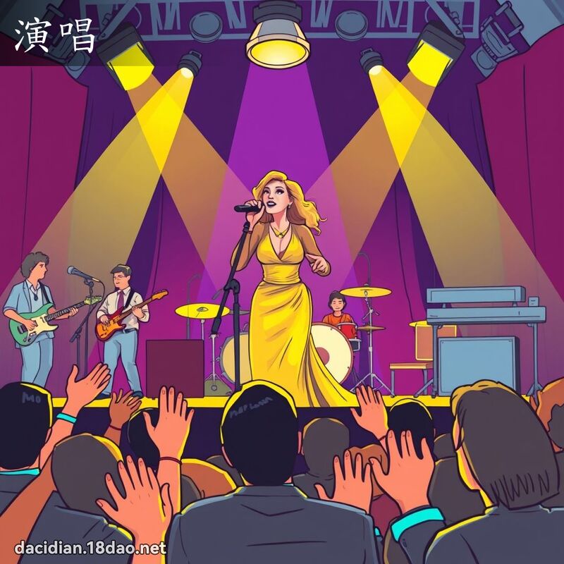 演唱 - 国语大辞典配图