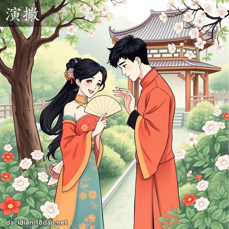 演撒 - 国语大辞典配图