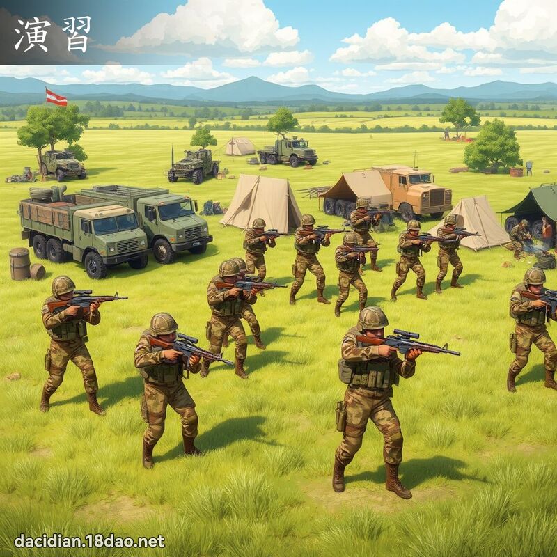 演习 - 国语大辞典配图