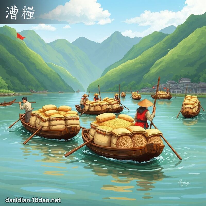 漕糧 - 國語大辭典配圖