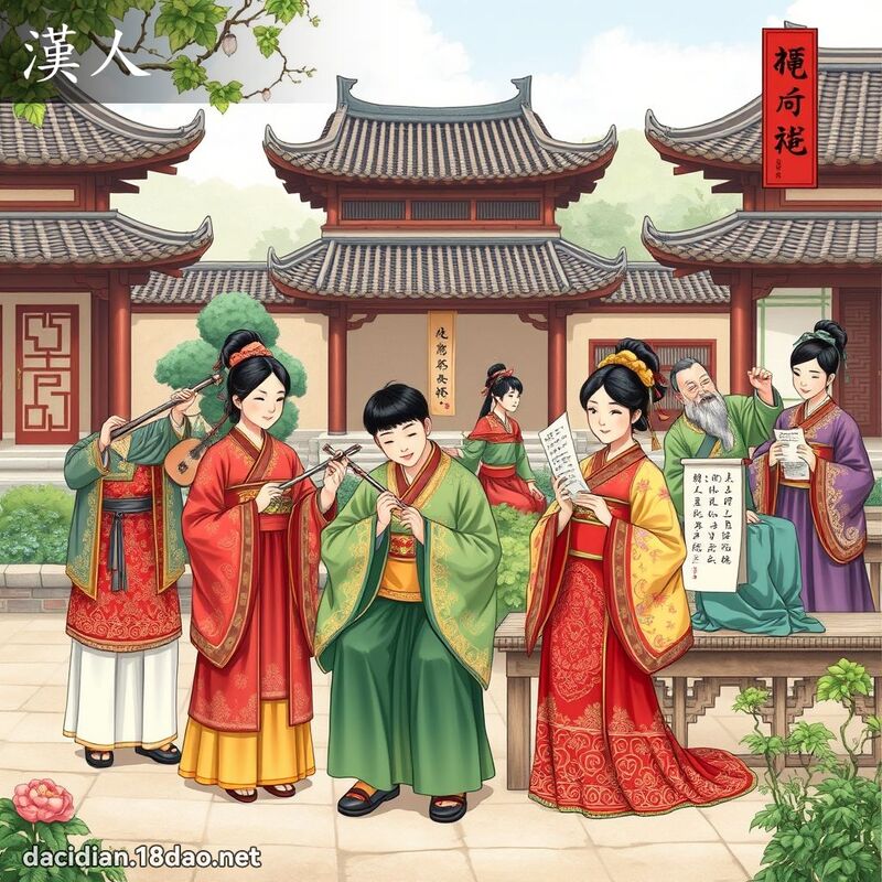 汉人 - 国语大辞典配图