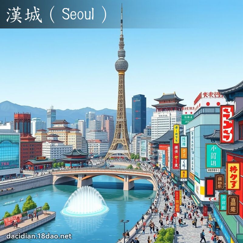 汉城（Seoul） - 国语大辞典配图