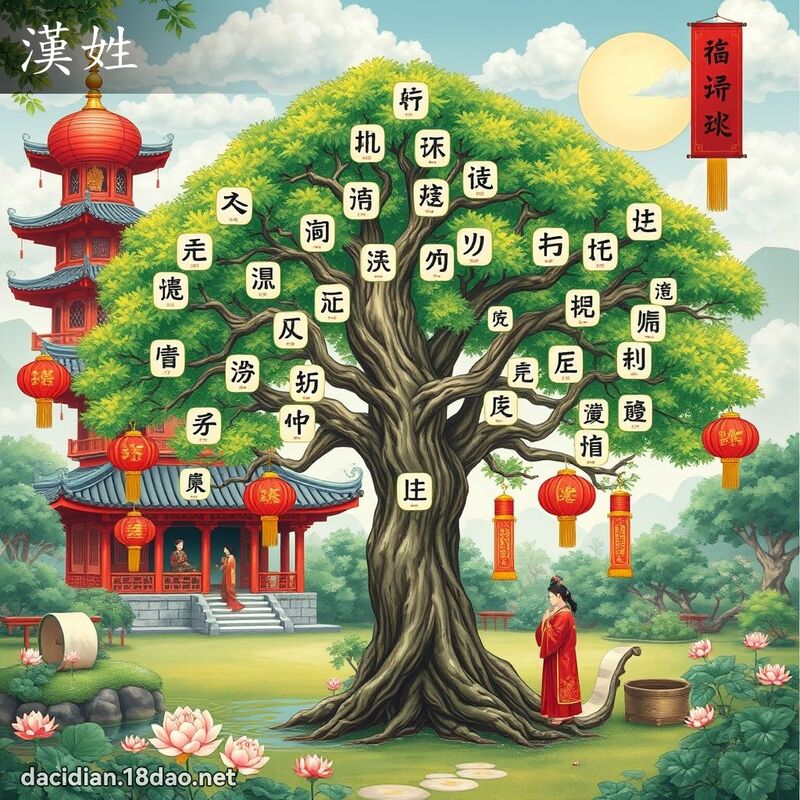 漢姓 - 國語大辭典配圖