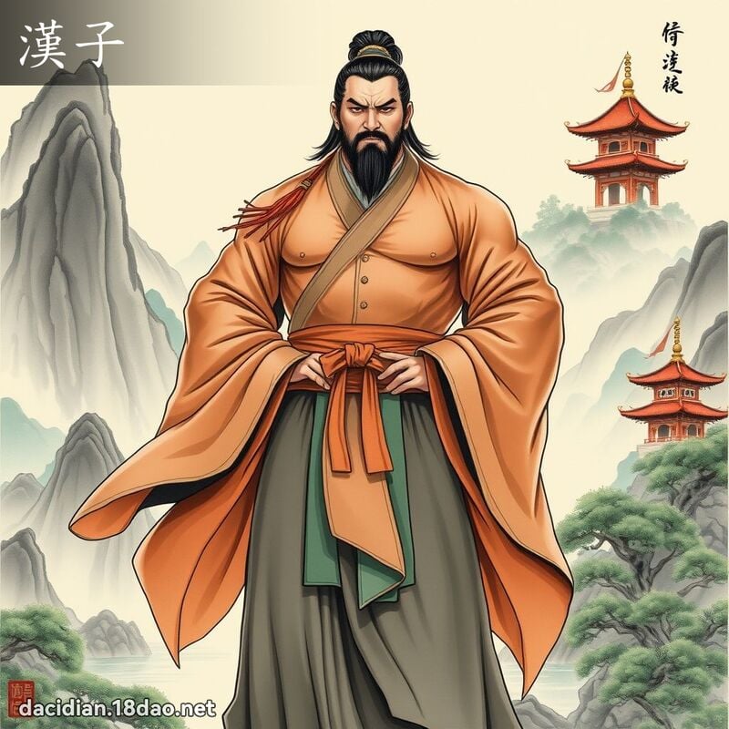 汉子 - 国语大辞典配图