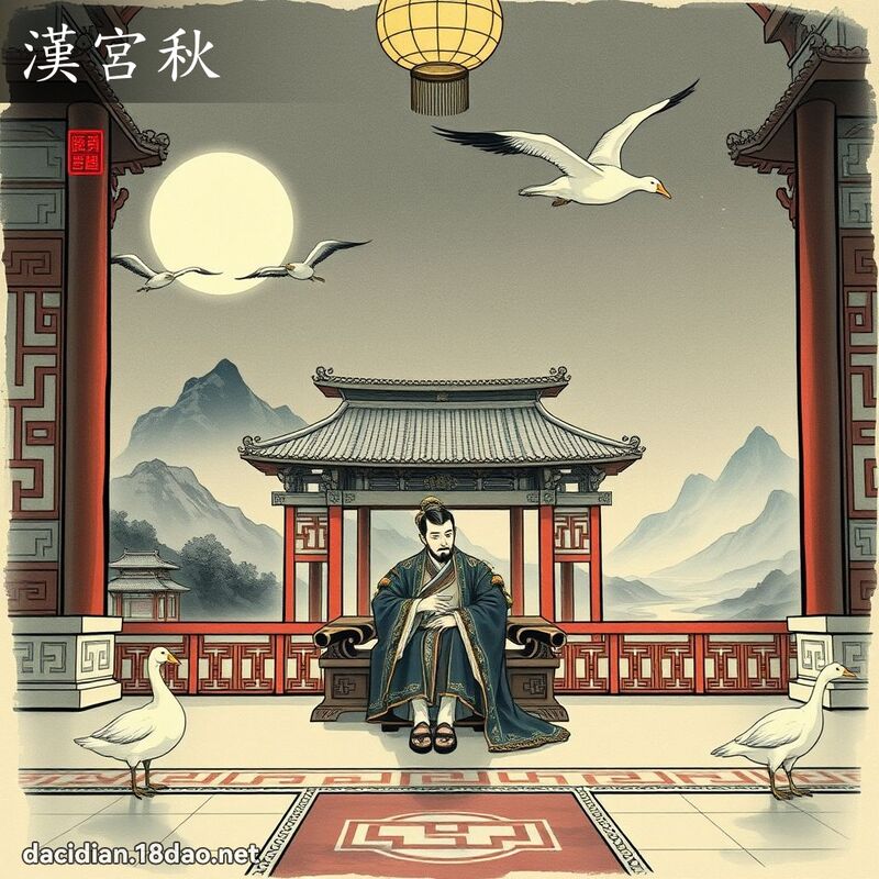 汉宫秋 - 国语大辞典配图
