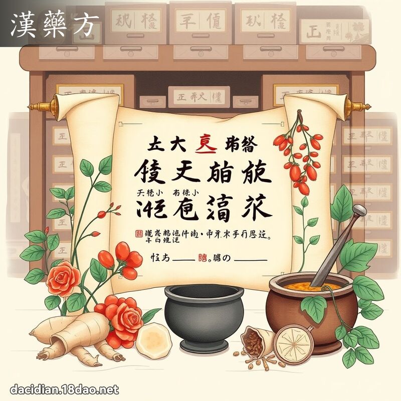 汉药方 - 国语大辞典配图