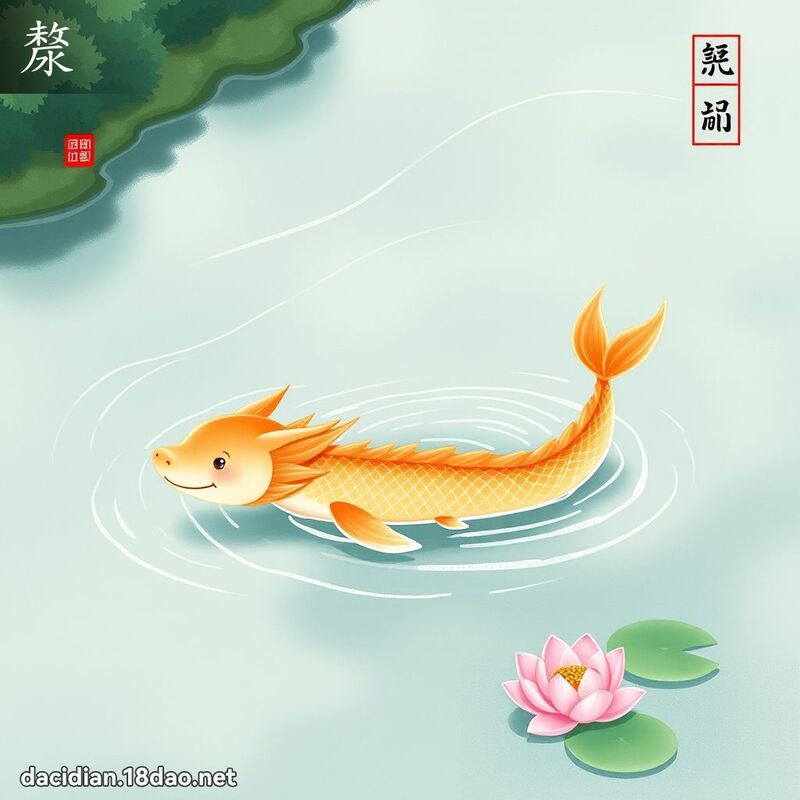 漦 - 国语大辞典配图