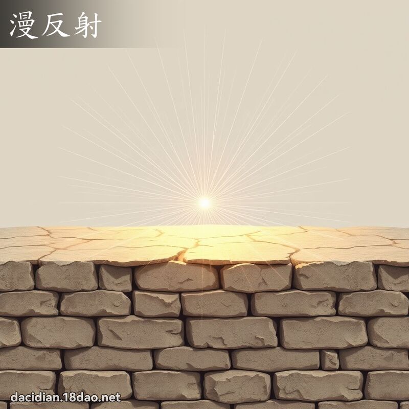 漫反射 - 國語大辭典配圖