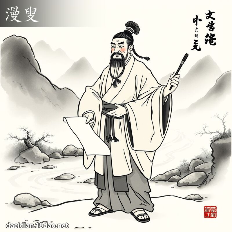 漫叟 - 國語大辭典配圖