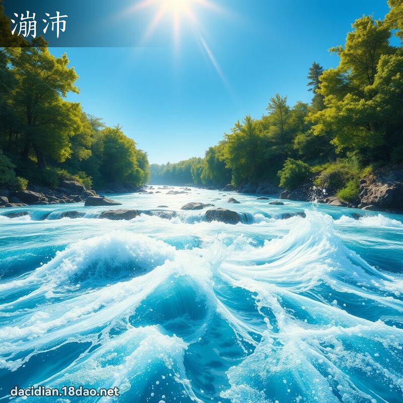 漰沛 - 国语大辞典配图