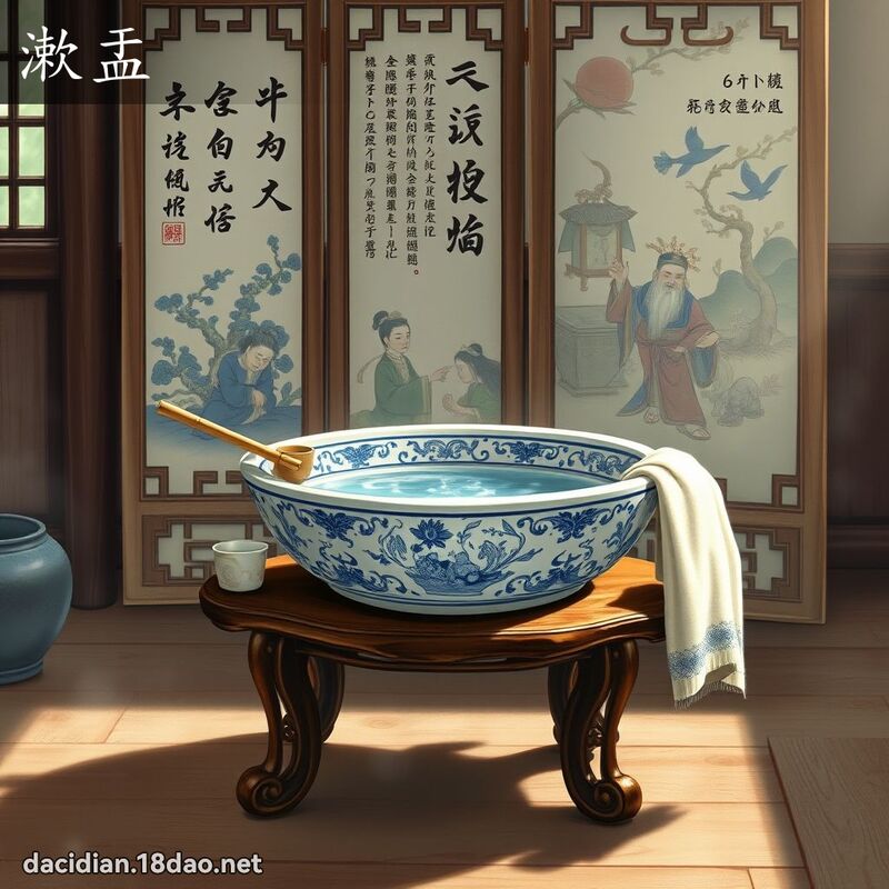 漱盂 - 国语大辞典配图