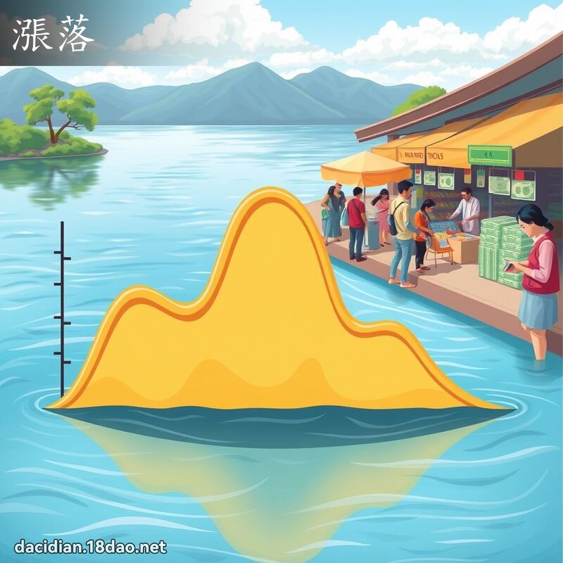 涨落 - 国语大辞典配图