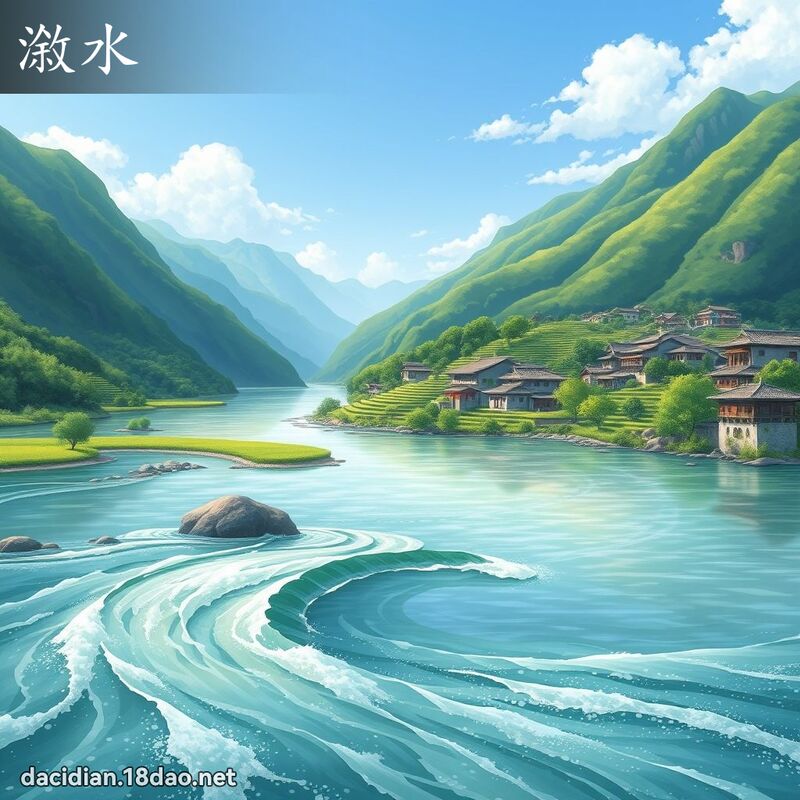 漵水 - 國語大辭典配圖
