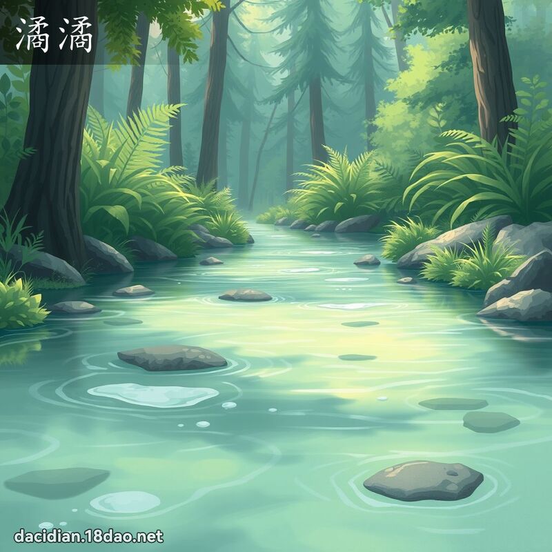 潏潏 - 國語大辭典配圖