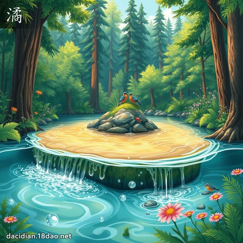 潏 - 國語大辭典配圖