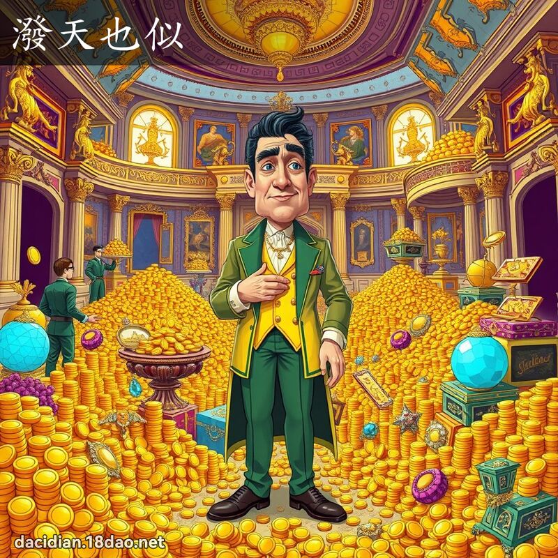 泼天也似 - 国语大辞典配图