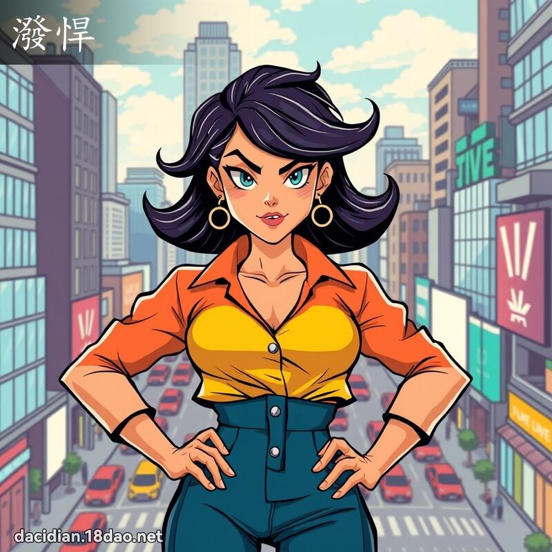 潑悍 - 國語大辭典配圖