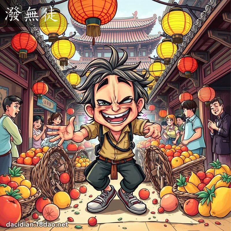 泼无徒 - 国语大辞典配图