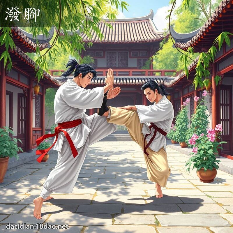 泼脚 - 国语大辞典配图