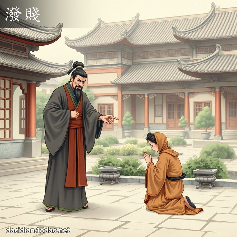 泼贱 - 国语大辞典配图