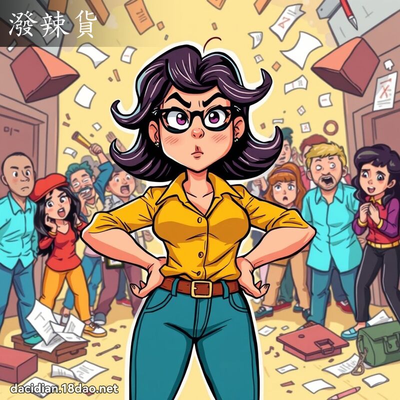 泼辣货 - 国语大辞典配图