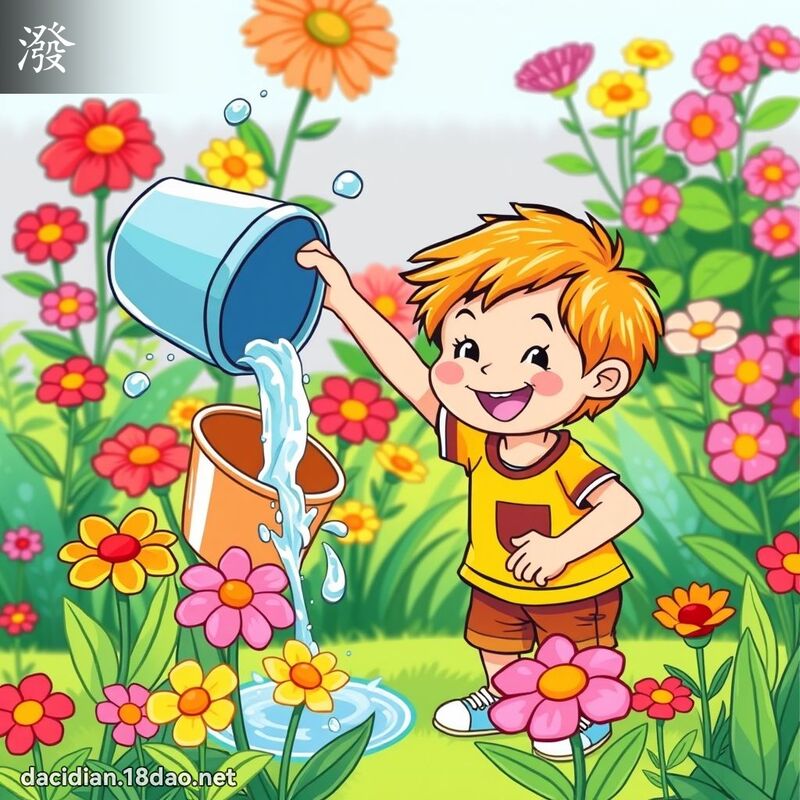 泼 - 国语大辞典配图