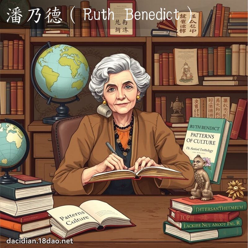 潘乃德（Ruth Benedict） - 國語大辭典配圖