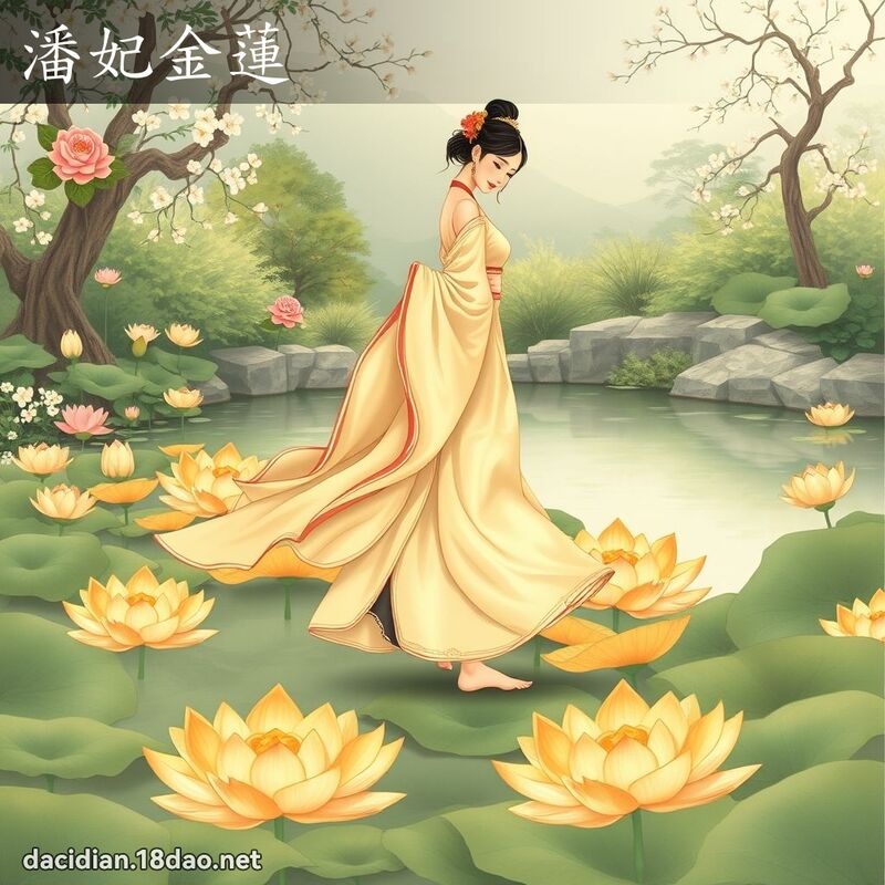 潘妃金蓮 - 國語大辭典配圖