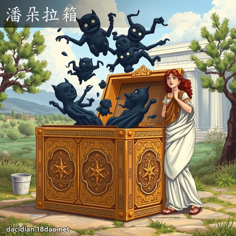 潘朵拉箱 - 國語大辭典配圖