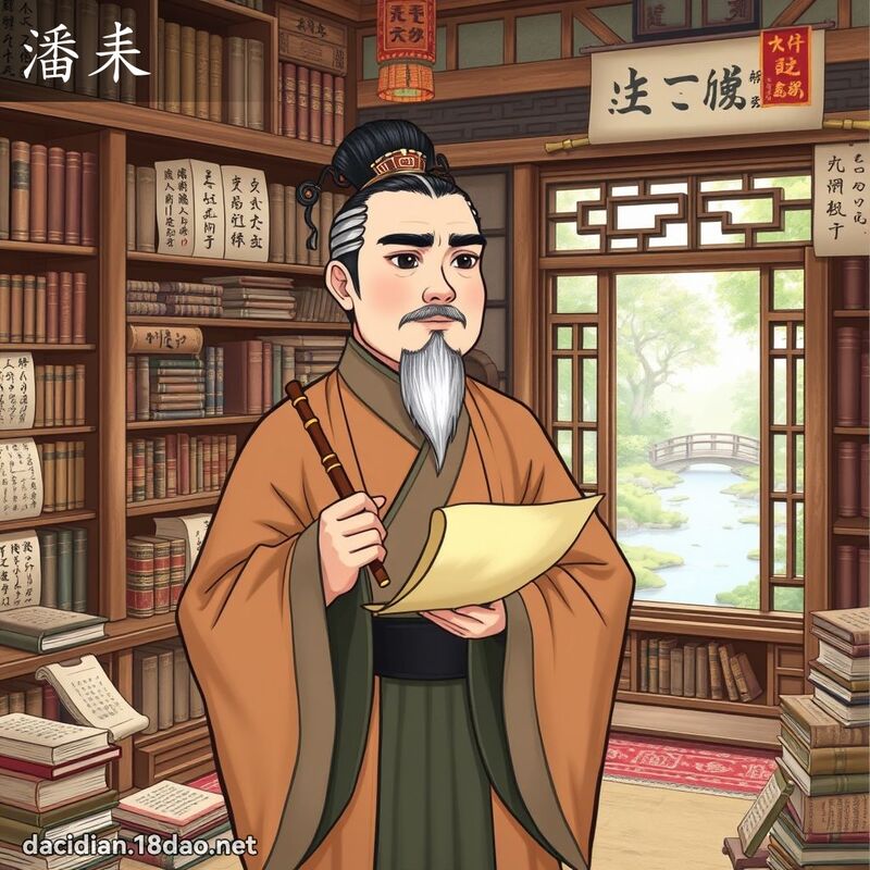 潘耒 - 國語大辭典配圖