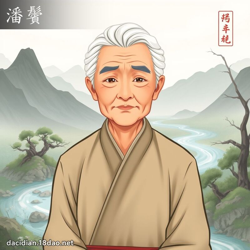 潘鬢 - 国语大辞典配图