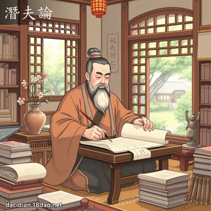 潛夫論 - 國語大辭典配圖