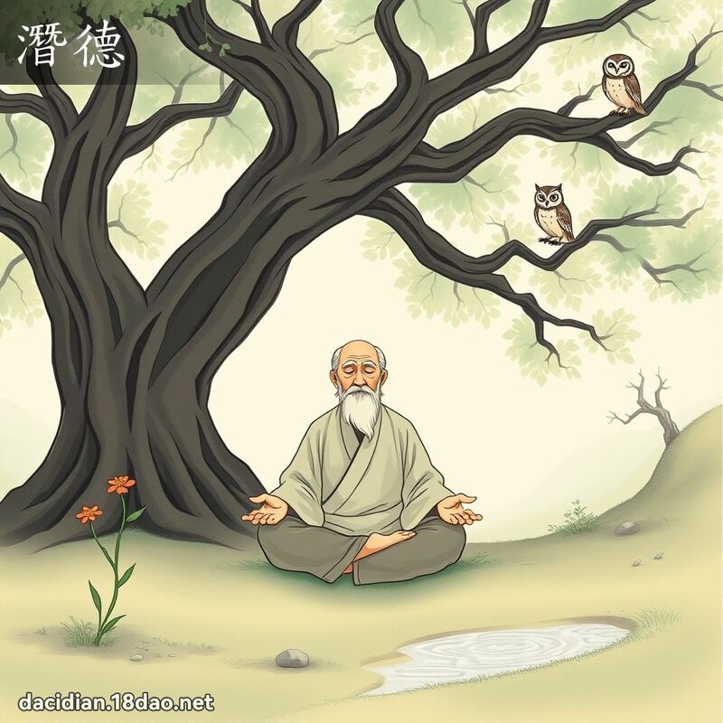 潛德 - 國語大辭典配圖