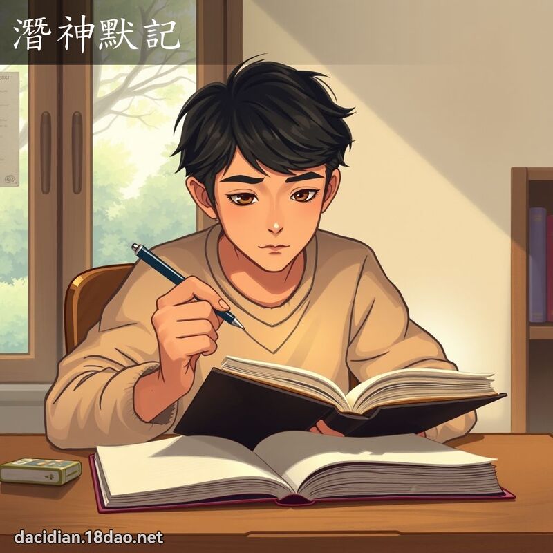 潛神默記 - 國語大辭典配圖
