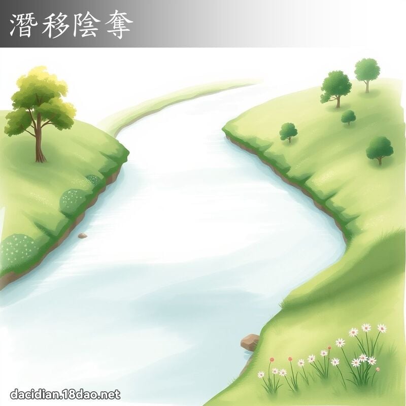 潜移阴夺 - 国语大辞典配图
