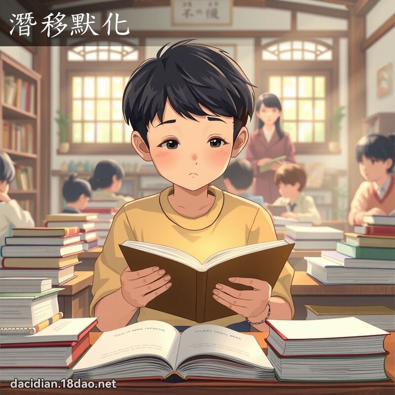 潜移默化 - 国语大辞典配图