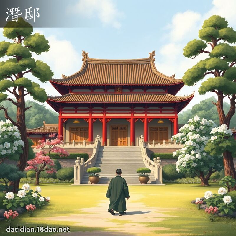 潜邸 - 国语大辞典配图