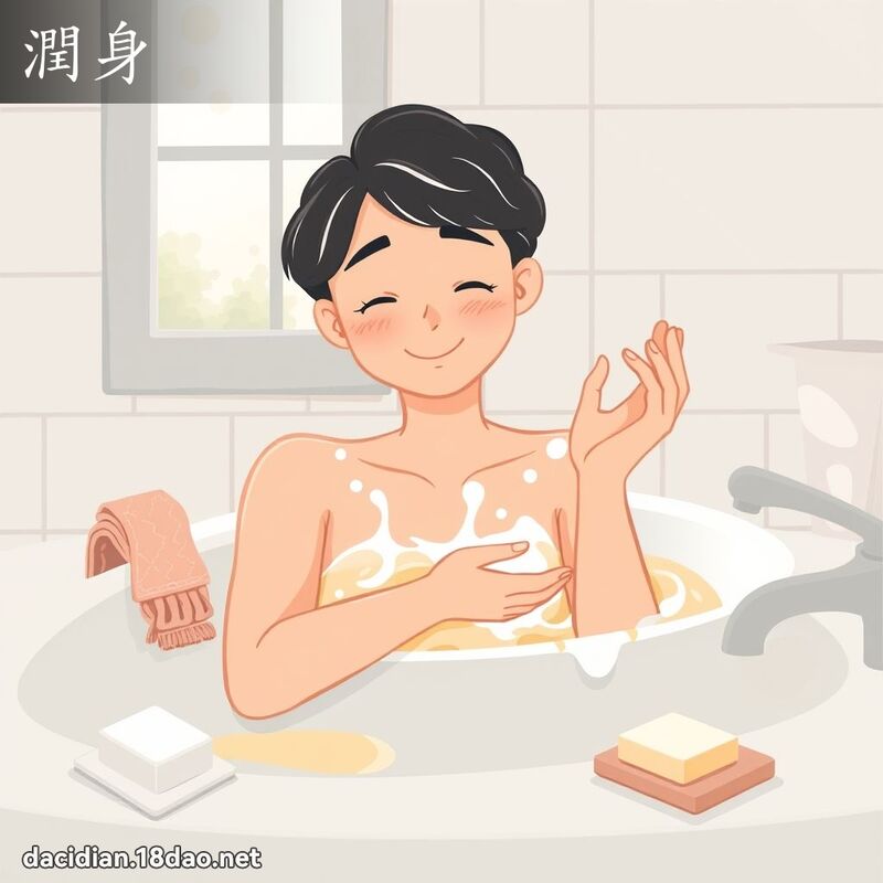 潤身 - 國語大辭典配圖
