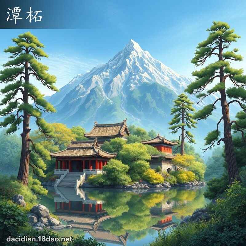 潭柘 - 国语大辞典配图