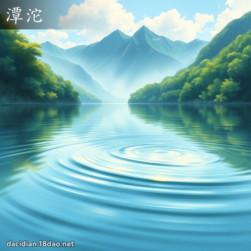 潭沱 - 国语大辞典配图