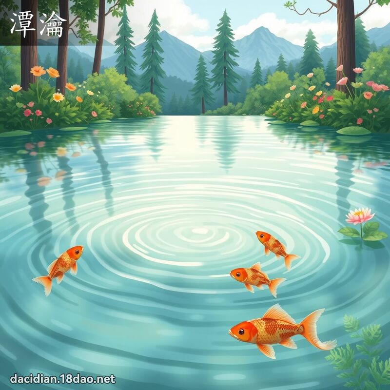 潭瀹 - 国语大辞典配图